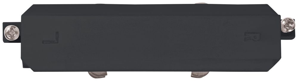 Längsverbinder Eglo für 3-Phasen-Stromschiene, schwarz