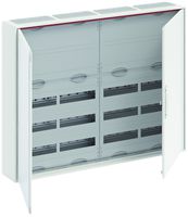 AP-Kleinverteiler ABB CA 45K, 4-Feld 5-reihig (2 geschlossen) 144TE, Tür