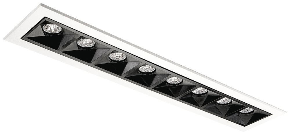 EB-LED-Deckenleuchte SG Inspire 17W 1080lm 927…965 DALI 303×62mm weiss