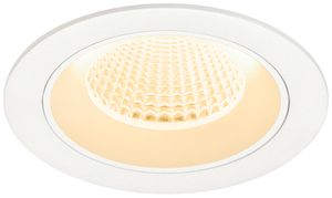 Downlight LED SLV NUMINOS M 12W 1800lm 3000K MB DALI Ø105×68mm bc