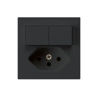 Combinaison ENC 2×A-R/1P+T13 noir kallysto