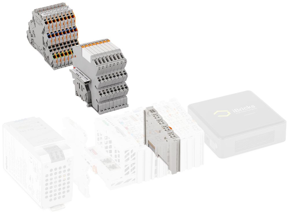 Kit d'extension API WAGO "alarme 230V", entrée binaire 8-canal, 230V