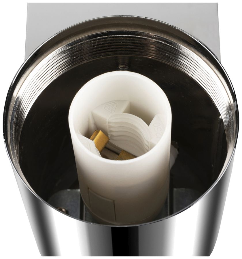 Wandleuchte SLV VARYT E14 1×6W IP44 DIM 119×60×80mm Chrom