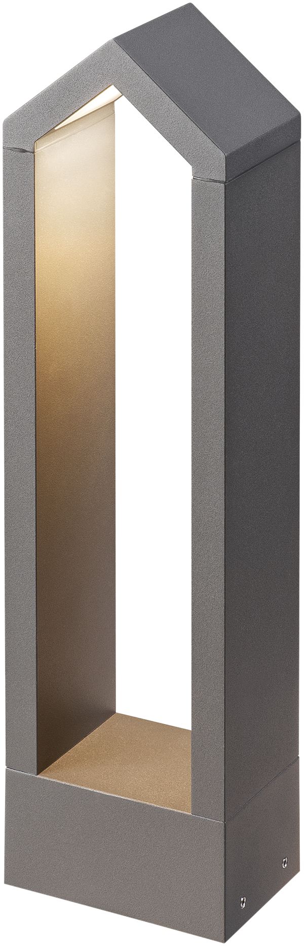 LED-Pollerleuchte SLV RASCALI 45 POLE 8W, 3000K, 360lm, IP65, anthrazit, 450mm