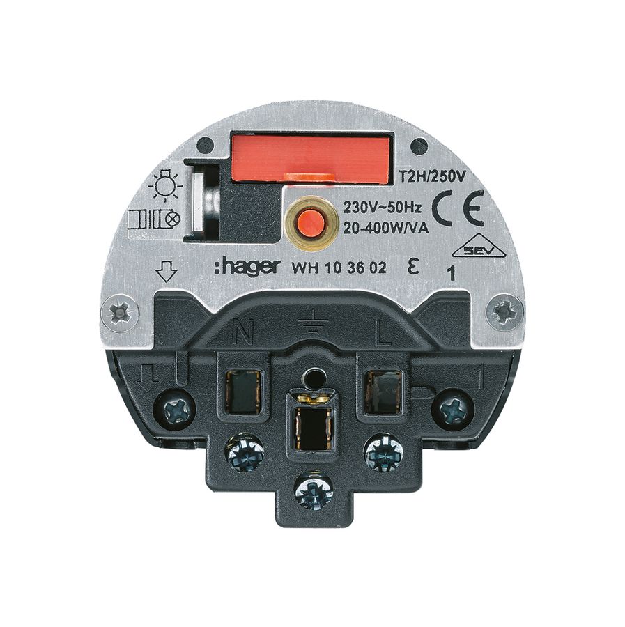 Einsatz Kombination I Dimmer+ T13 E Hager Phasenansc.20…400W/VA