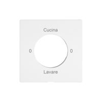 Montageset EDIZIO.liv SNAPFIX® f.Drehsch.m.Schloss 0-Cucinare-0-Lavare ws