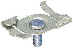 Drehklipp Caddy 4G16, Gewindestift M6×11mm Flansch 24×1.5mm, verzinkt