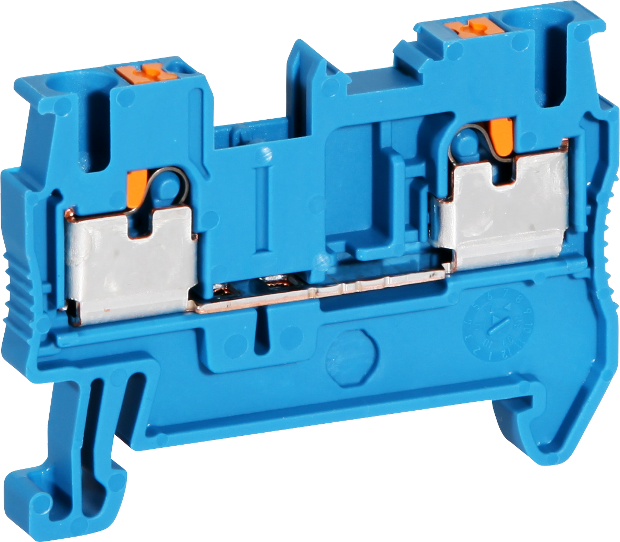 Borne Push-In 0.14…4mm² bleu AWG26…12