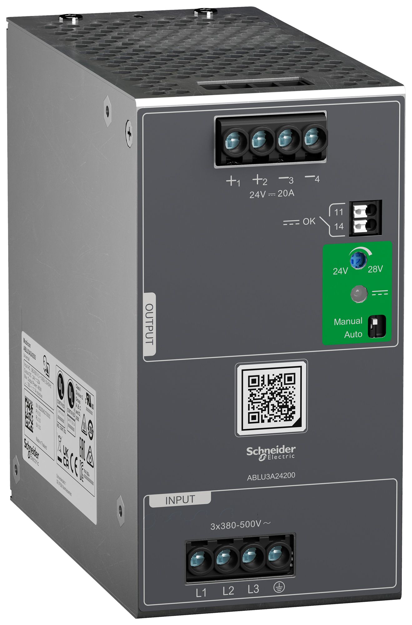 Alimentazione ABLU 100…240V 20A 480W