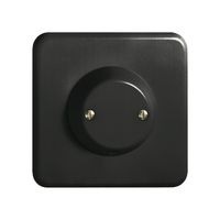 UP-Frontset FH schwarz für Zugtaster/-schalter