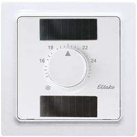 AP-RF-Temperaturregler Eltako FTR55ESB, EnOcean, Solar/Batterie, weiss glänzend