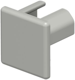 Plaque de fermeture Bettermann pour canal d'installation WDK gris clair 15×15mm