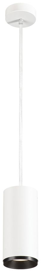 Lampada sospesa LED SLV NUMINOS L DALI 28W 2675lm 4000K 24° Ø100×213mm bianco
