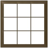 Abdeckrahmen SIDUS 3×3 Ti