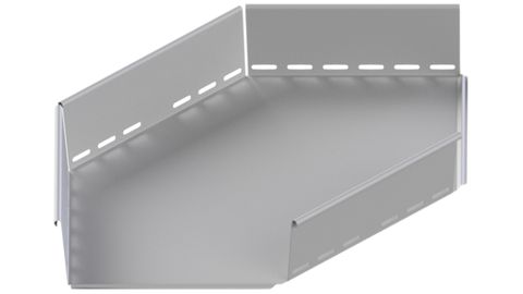 Kabelkanal-, Multikanal-Bögen horizontal