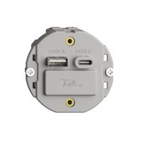 Steckdose USB 18W Typ A + Typ C Feller BSE 230V 3600mA