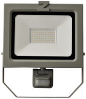 LED-Strahler Z-Licht ZL PIR 50W 5000lm 4000K IK08 IP54 grau