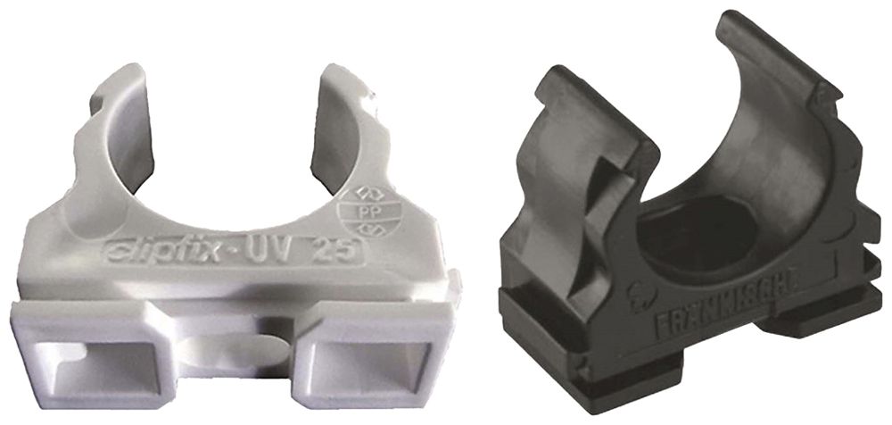 Bride de serrage PLICA Clipfix UV M16 blanc