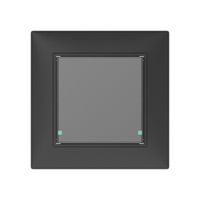 Poussoir ENC SIDUS 1/2 avec LED anthracite