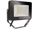 Projecteur LED ESYLUX OFL BASIC, 10W 3000K 1000lm 148×28×100mm IP65, noir