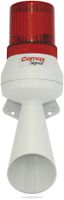 Klaxon Comax avec lampe flash rouge, HPX1 230VAC