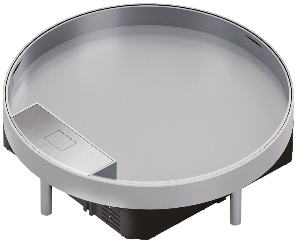 Edelstahlkassette Hager R12 LE 10 32mm rostfreier Stahl