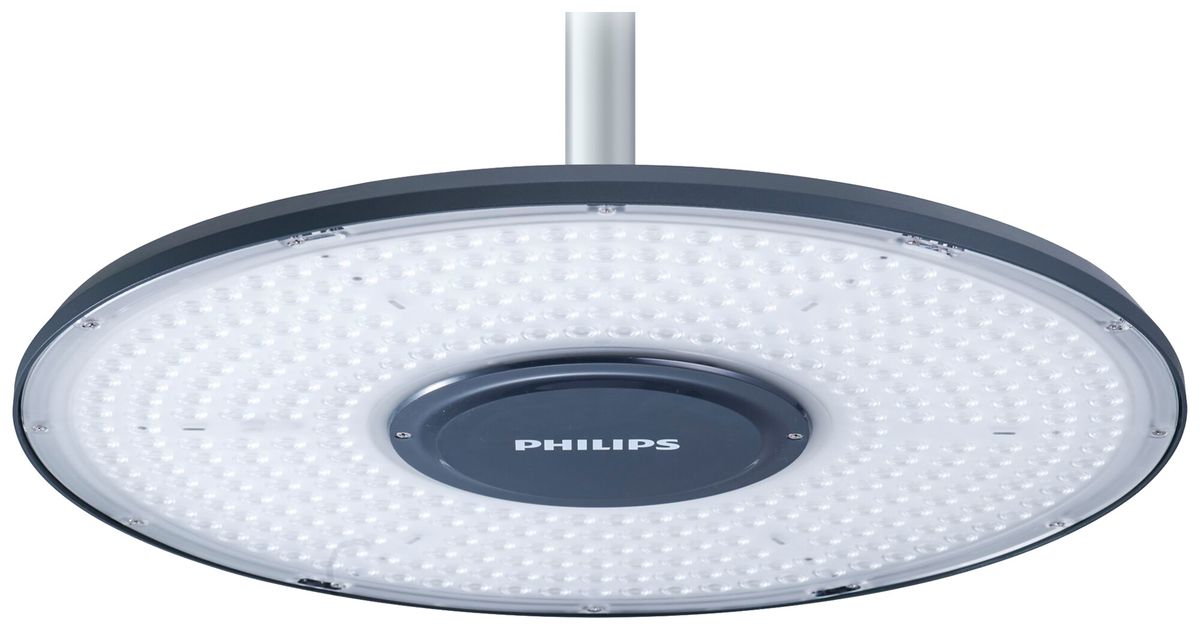 Proiettore capannone LED Philips CoreLine 137W 25000lm 4000K IP66 VWB DA Ø430 gr