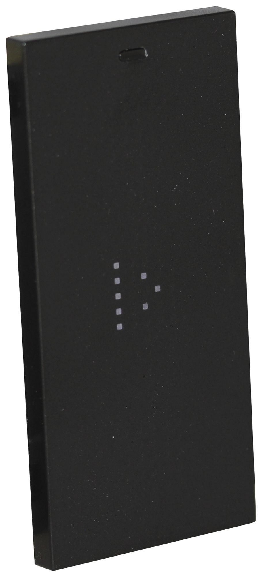 Commande tactile Living Now MyHOME contrôle total 1 module noir