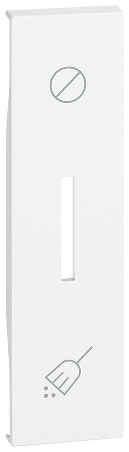 Abdeckung Living Now 1 Modul m.Linse m.Symbole Nicht stören/Zimmer reinigen ws