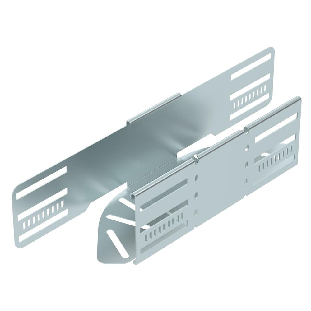 Coude BET RB W réglable 85×100mm acier zingué en continu