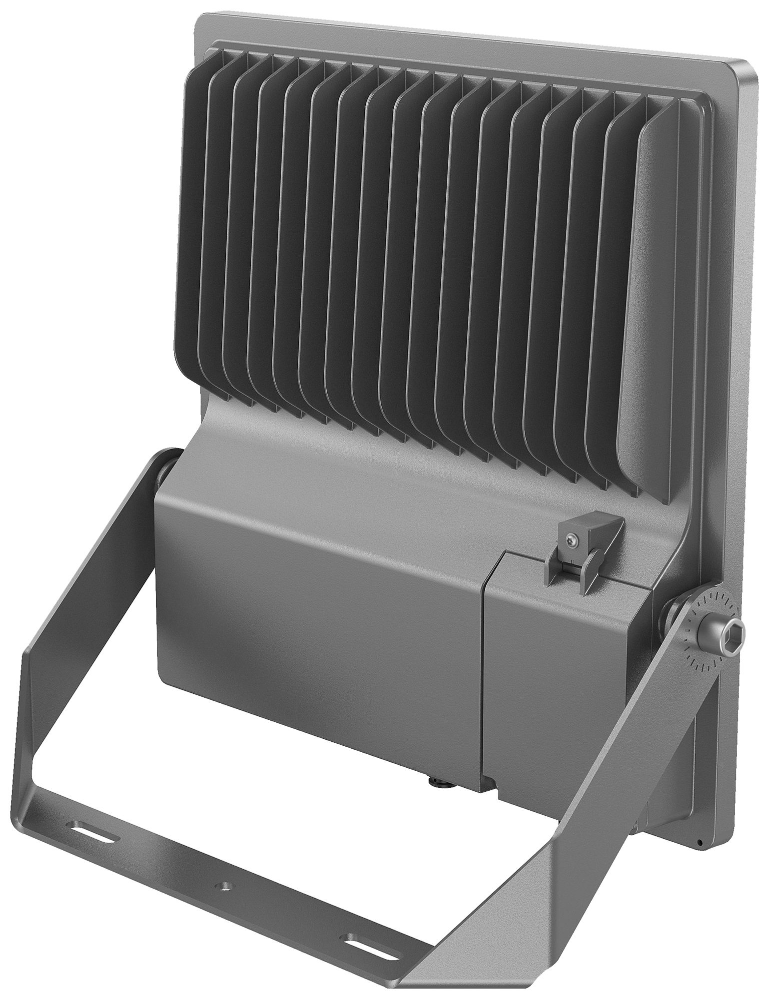 LED-Strahler DOTLUX LENSone 300W 3000…5000K IP66 DIM 500×68mm 120° schwarz