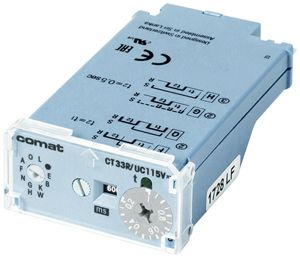 Timer-Modul ComatReleco CT33R, Multifunktion, 30ms…60h 24…48VUC