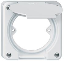 Oberteil robusto mit Klappdeckel 2-Punkt mit Adapterring weiss