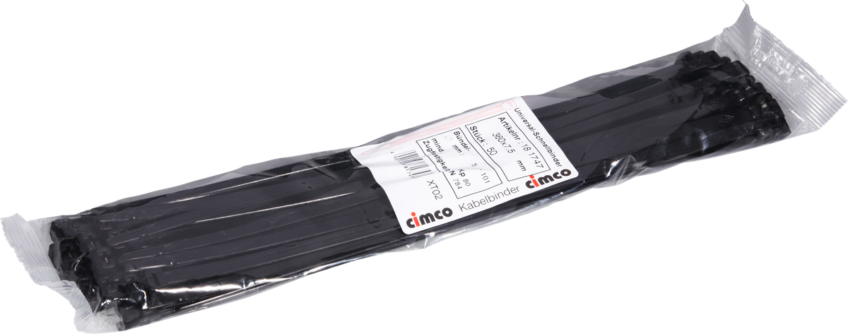 Fascetta Ty-Rap TY527MXR 6.9×338mm nero