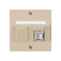 Kit di montaggio INC kallysto A cat.6 1RJ45/s beige