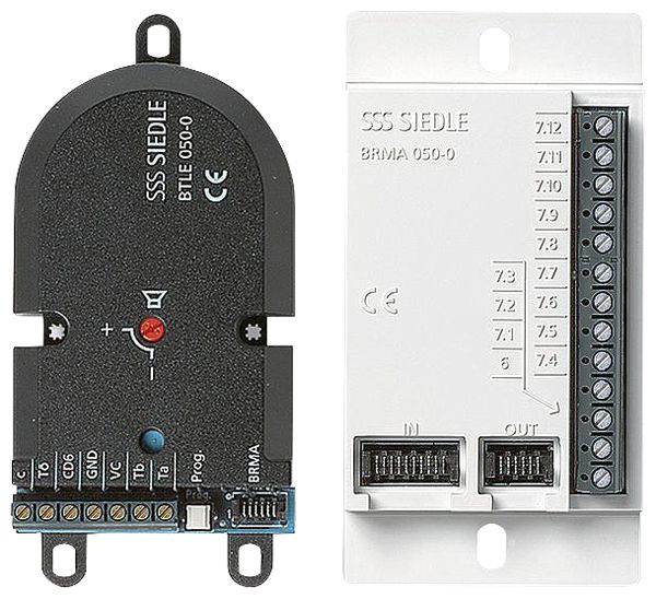 EB-Türlautsprecher Bus Siedle, mit Bus-Ruftastenmatrix