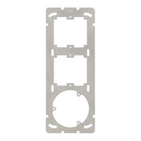 UP-Befestigungsplatte FH 3×1 freenet + freenet + 3×T13