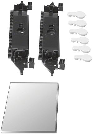 Parete posteriore Hager gamma per distributore GD113G 13M 250×250mm