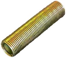 Tubo filettato Elektrogros acciaio zincato giallo con filetto M13×1 L=50mm