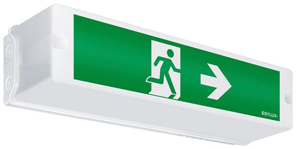 Notleuchte ESYLUX SLA EL LED Flat 8h, weiss
