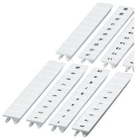 Ruban Zack ZB 81…90 blanc impression horizontale à 10 étiquettes 5mm