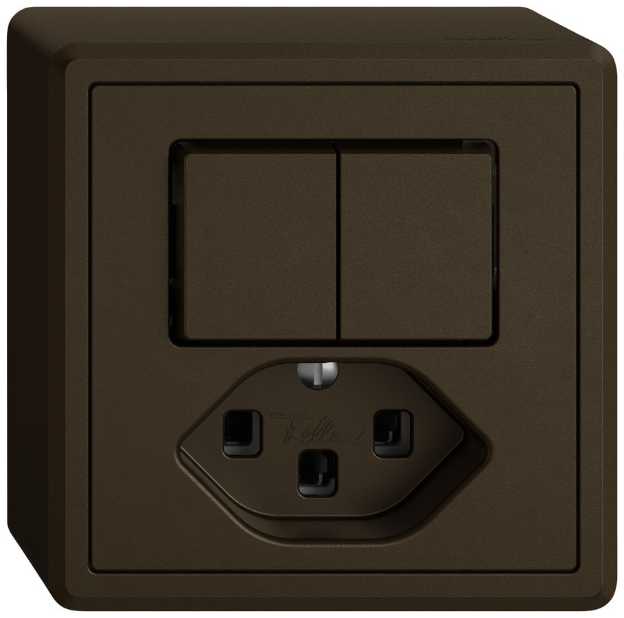 AP-Kombination EDIZIO.liv SNAPFIX® AR+Schema 3+T23 br