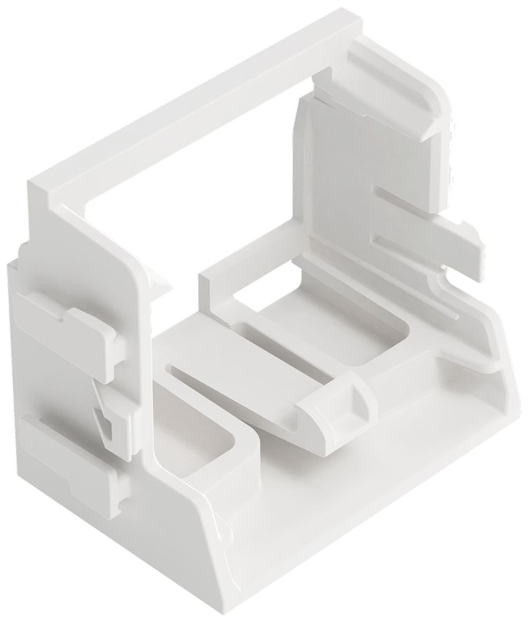Befestigungsadapter WAGO o.Zugentlastung für 10×4mm² Rastfuss ws