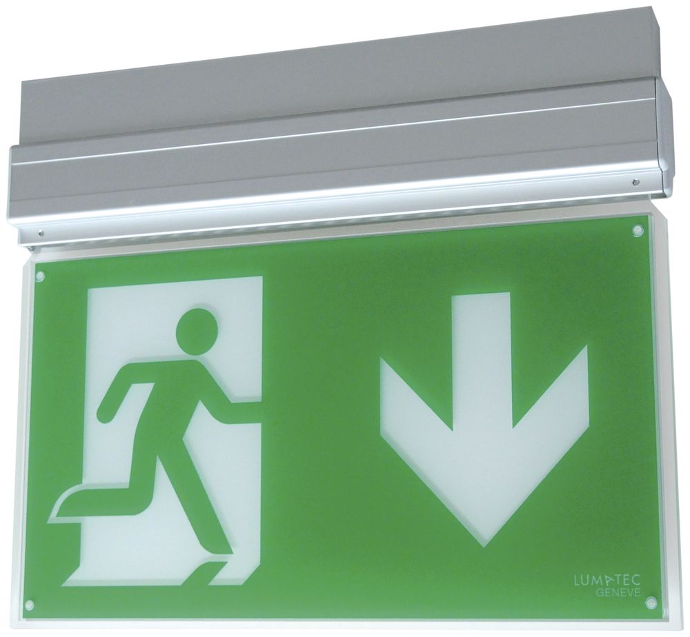 LED-Notleuchte Lumatec A12 L25RW3-TA-DM-OS, Einzelbatterie 3h, Decke