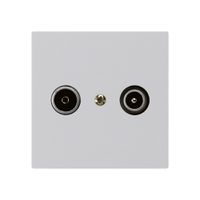 Prise de passage ENC kallysto R/TV 23dB gris clair
