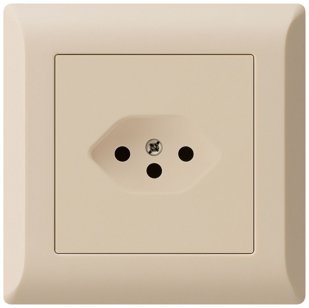 UP-Steckdose kallysto.line T13 beige mit Kinderschutz