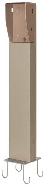 Colonnina Scame 1×LITE/BUSINESS/PRO supporto 1553×250×110mm bronzo