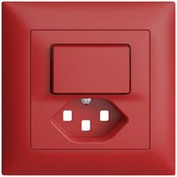 Kit frontale INC EDIZIOdue berry 88×88mm T23