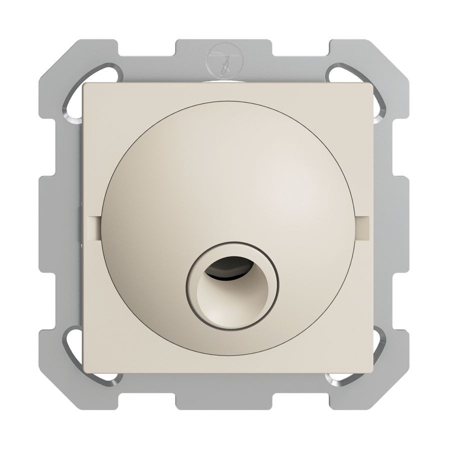 UP-Anschlussdose EDIZIOdue crema, ohne Klemmeneinsatz