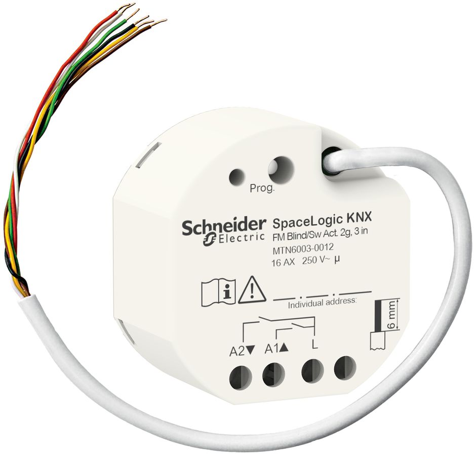 EB-Jalousie-/Schaltaktor KNX Schneider Electric MTN6003-0012